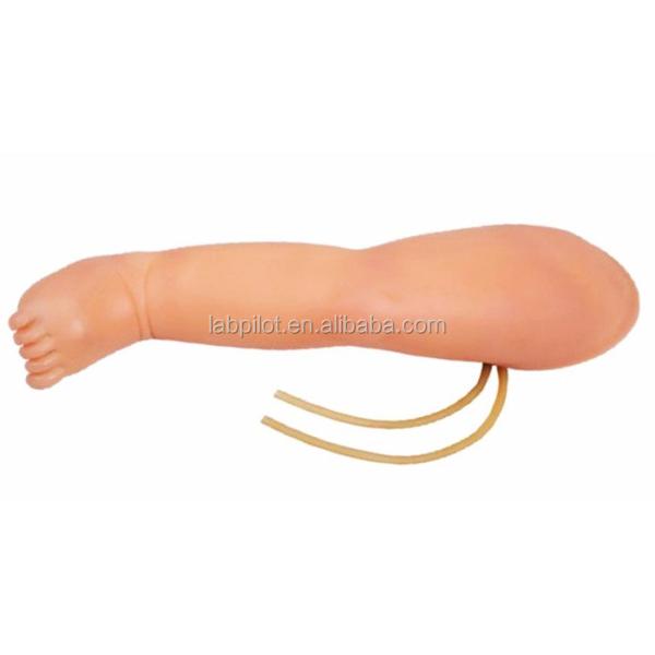 Infant Venipuncture Training Leg IV Injection Simulator with Advantage of Advanced PVC