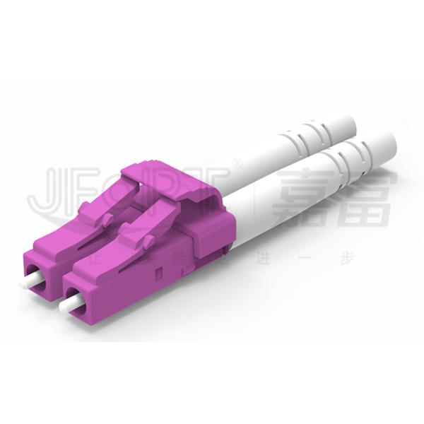 Гибкого провода мультимодный 50/125 3.0mm LSZH оптического волокна LC-LC Aqua двухшпиндельного