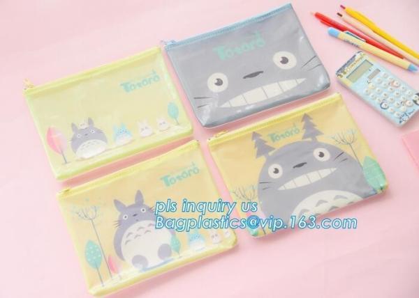 Multi-purpose 100% Cotton 12oz Canvas Zipper Pencil Bag Stationery Case bag, canvas soft stationery bag zipper pencil po