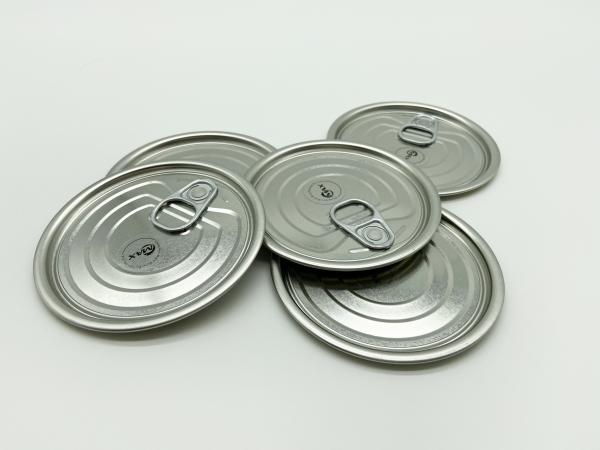 Gold Color Metal Can Lids Small Size Non Spill For Food Storage Containers