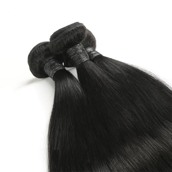 Silk Straight Original Brazilian Straight Hair Extensions Customized Length