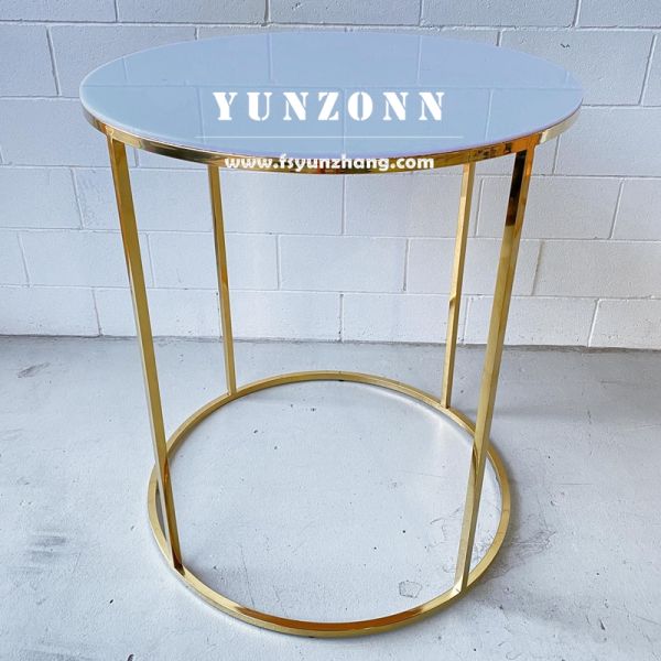 Modern Elegant Circle Hotel Furniture for Dining Outdoor Kitchen & Living Room for Dessert Cake Table Display