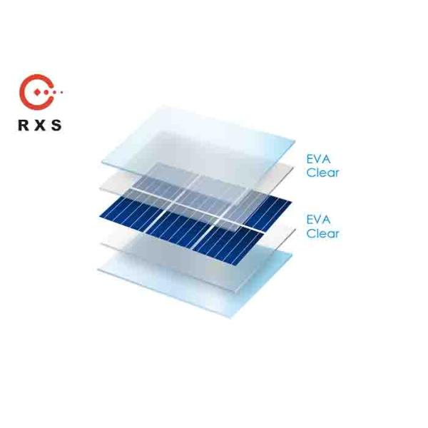 Módulo solar de cristal dual policristalino del picovoltio con resistencia a la corrosión del amoníaco