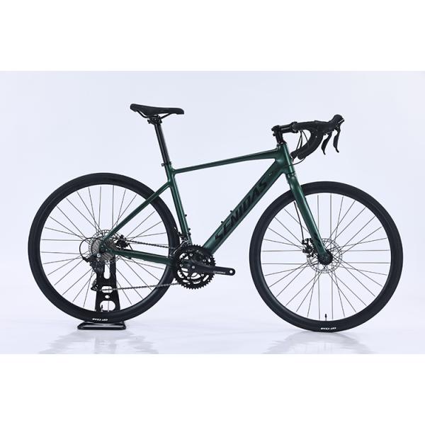 700C Велосипед Поставка Копия Углеродная рама Передний дерайлер Да Сплав Дорожный велосипед Алюминиевый ствол