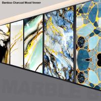 Panel decorativo interior de madera de madera de fibra de bambú