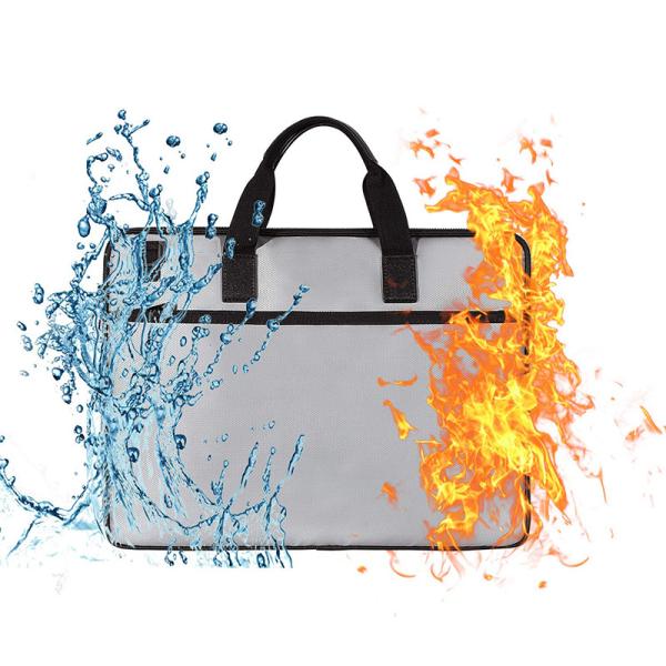 Large Capacity Fireproof Waterproof Bag For 13 - 13.3 Inch Laptops