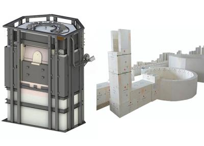 Electric Heating Type Electrical Glass Melting Furnace 10TPD 40%-80%