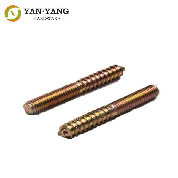 High Quality iron Rattan Screw Double Thread Bolt Furniture Hardware
