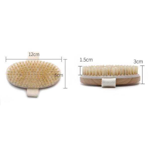 Customization Dry Bath Brush Natural Holmwood Hand Body Care Brush