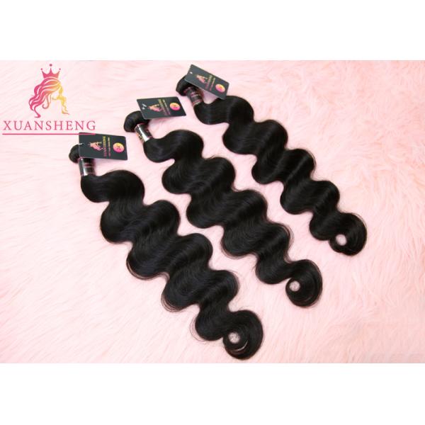 Bundle Virgin Weaving Body Wave Raw Hair Natural Black Color 30 Inch