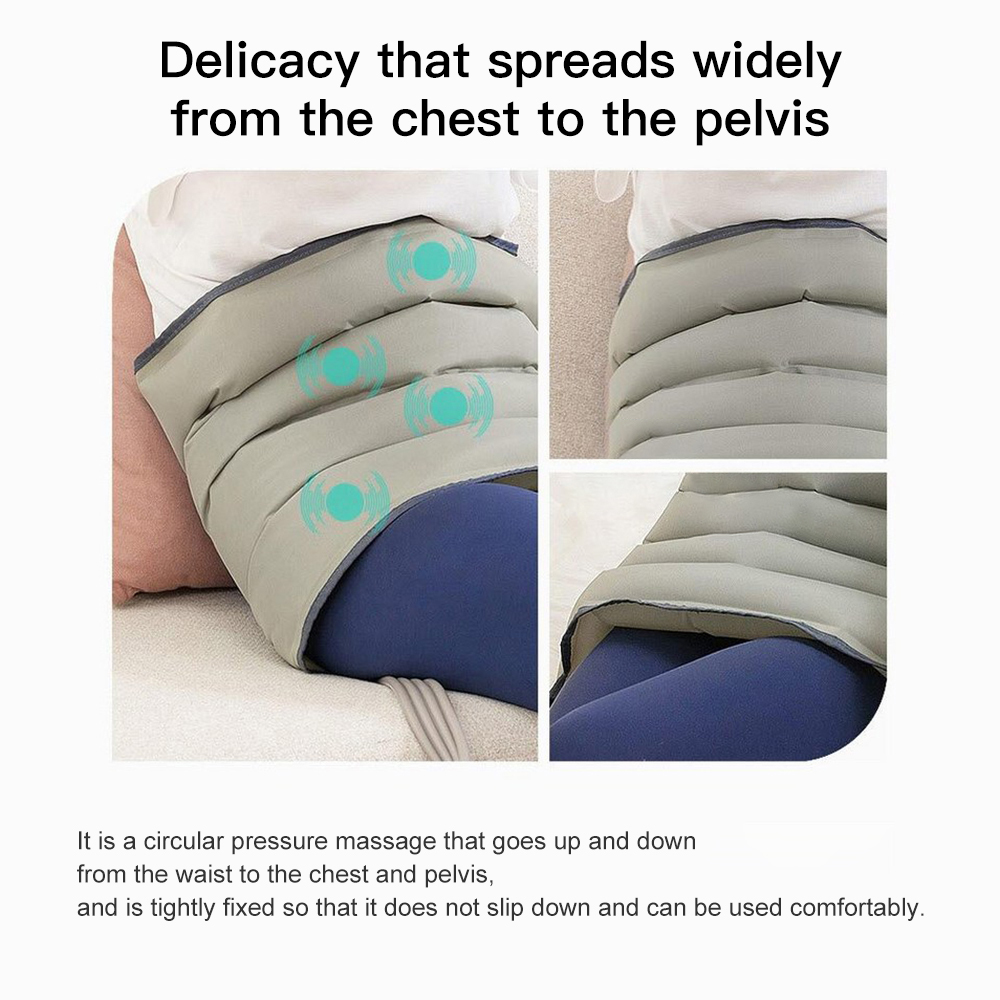 Foot and Leg Massager for Circulation with Knee Heat with Hand-held Controller air Compression Massage Boots