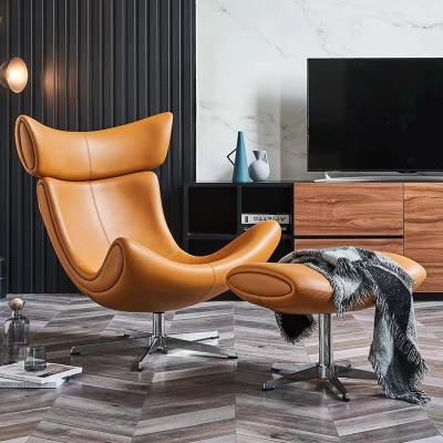 PU Leather Lounge Leisure Lazy Sofa Chair 1050mm Height  Sophisticated