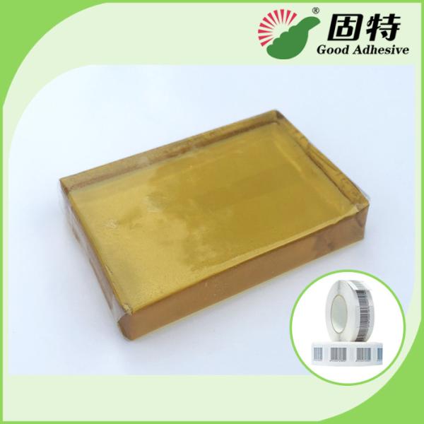PSA  Tape For Paper Label , Yellow And Transparent Block