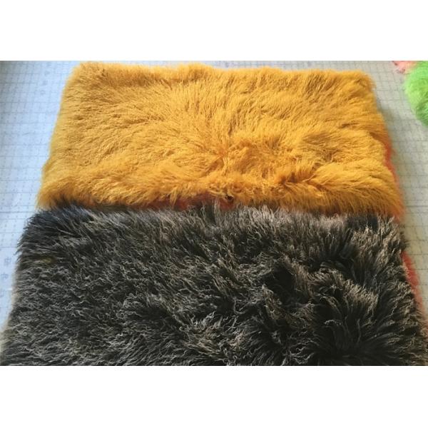 Тибетский мягкий половик овчины в ванной комнате 60С120км, покрашенные половики овчины