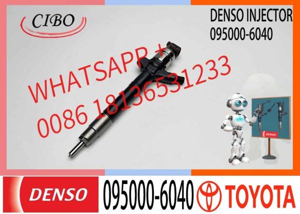 095000-6040 Man Truck Injector 0445111007 Injector Diesel Fuel For 23670-0R020 2AD-FTV Diesel Engine