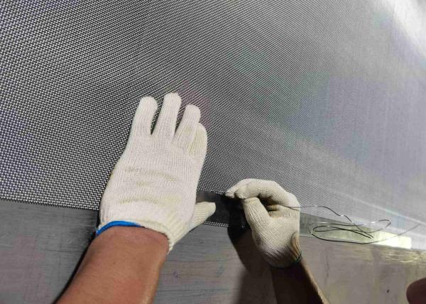 Pantalla de seguridad de acero inoxidable de ventanas corredizas 14×14 16×16 Tamaño de malla para apartamento