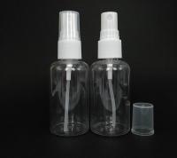 Wholesale Empty 1oz 10ml 30ml 50ml 60ml 100ml 120ml Round Shape Packaging Fine Mist PET Plastic Tubular Facial