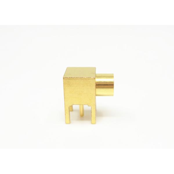 Female Socket Coaxial Cable Connectors MCX Mini Coax Connectors PCB Panel Mount