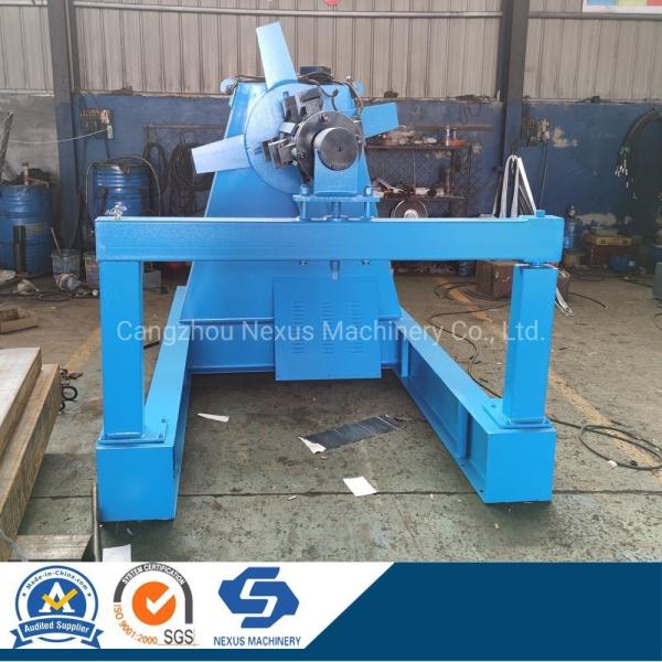                  5t 8t 10t Hydraulic Uncoiler Decoiler for Metal Coils From Nexus Machinery             
