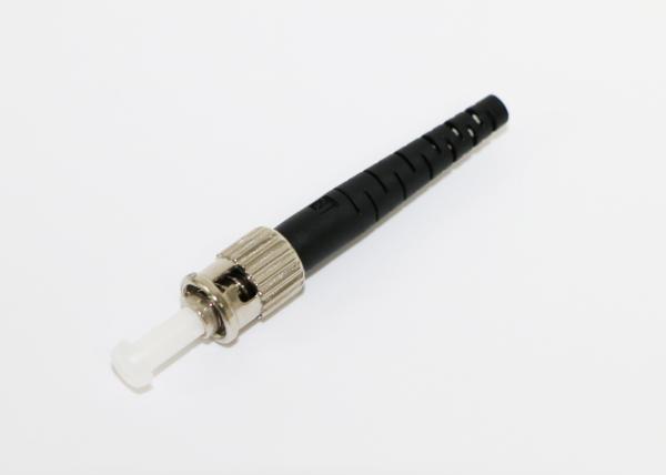 Palavra simples do conector da fibra ótica do ST 2.0mm 3.0mm com alojamento do metal