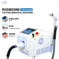 Máquina de remoção de tatuagem a laser Picosecond Q Switch 2000 W Equipamento para rejuvenescimento da pele