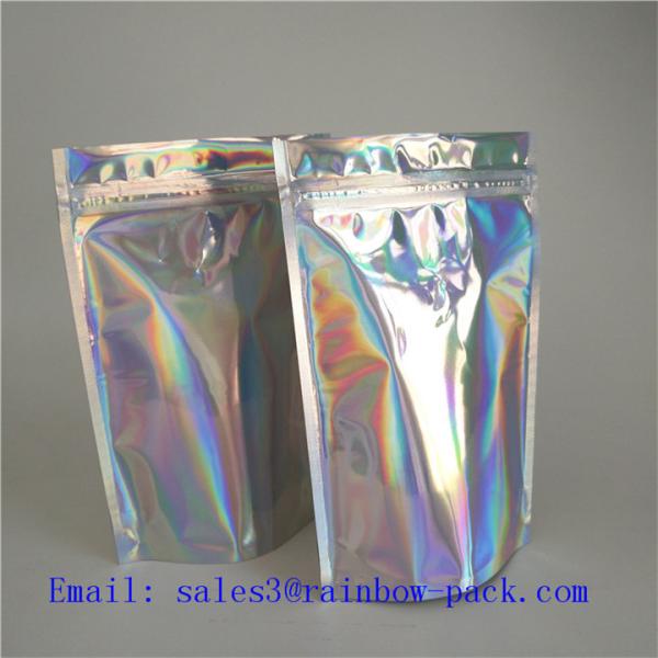 Линия лазера сумки Мылар зазубрины разрыва пластиковой упаковки еды закуски голографическая