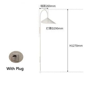 Designer Retro Lamp Wall Minimalist Adjustable Sofas Reading Light Arum Wall Lamp(WH-VR-160)