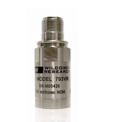Nuclear Power Plants Radiation Resistant Velocity Sensor 100 MV/In/Sec Top Exit