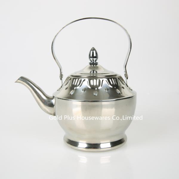 16cm Hot sale luxury design grade stainless steel water kettle gold plated court style pour over coffee pot