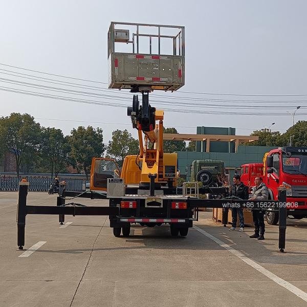 China  Factory Price Dongfeng 4*2 New Diesel  Customized 33 m High Fuel Efficiency High-Altitude Operation Trucks