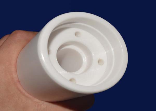 Anti Oxidation Zirconia / Alumina Ceramic Plunger Pump Valve Disc High Pressure