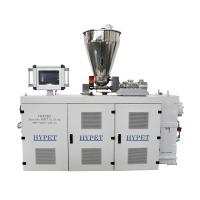 Saída totalmente automático 350kg/H da extrusora plástica do parafuso gêmeo/máquina dobro da extrusora de parafuso