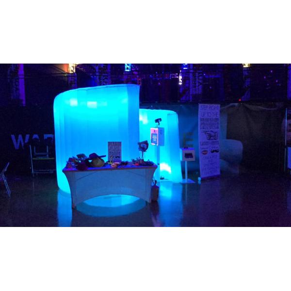 Kampa Air Tent White Inflatable Led Lighting Inflatable Sprial Wall Photo Booth Background