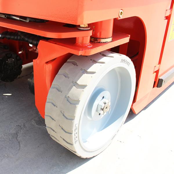 Самоходные электрические воздушные работы Мобильный ножничный подъемник 4 м 6 м 8 м Высота с сертификацией CE