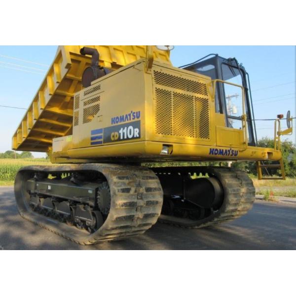 High Traction 800x150x67 Dumper Rubber Tracks with Tough Rubber Tread Pattern for Komatsu CD110R Carrier