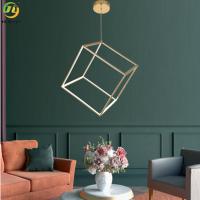 Usado para luz de Crystal Pendant do quadrado do diodo emissor de luz da casa/hotel/sala de exposições