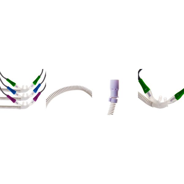 Medical Grade PVC DEHP Free Non-toxic High Flow Nasal Cannula for ICU and Respiratory Therapy