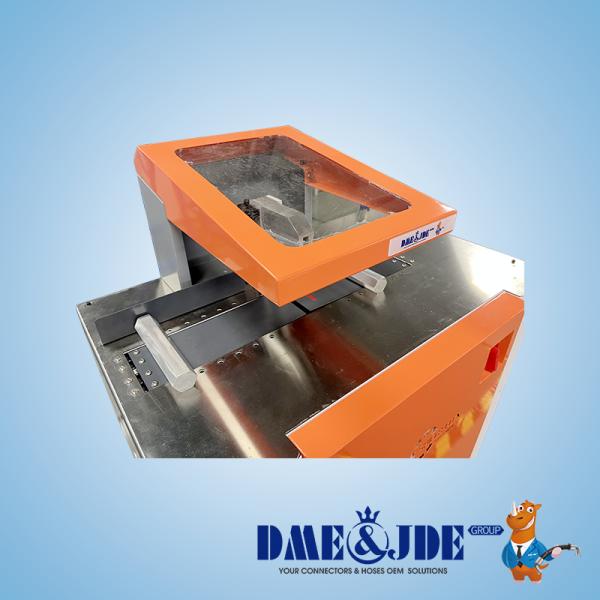 2850 R/Min Hydraulic Hose Assembly Equipment  Hose Cutting Machine 380V Three Phase