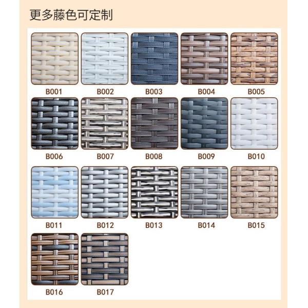 Canapé d'extérieur en osier, jardin, imperméable et résistant au soleil, ensemble de chaises en rotin, meubles de terrasse en rotin