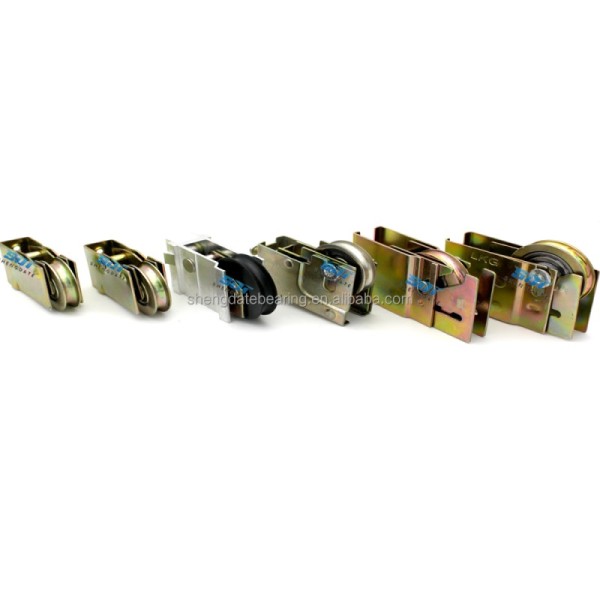 Stainless Steel Tandem Nylon Roller Casting Heavy Duty Door Roller for Patio Folding Door Hardware