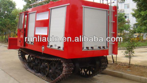 Antique Fire Rescue Truck Forest Service Fire Truck 5000L 98km/h Manual Transmission