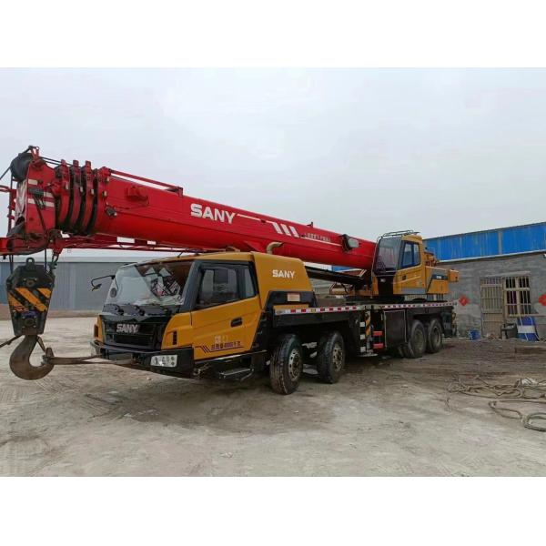 STC500S Used Crane Shacman 50 Ton 83km/H For Heavy Lifting Operations