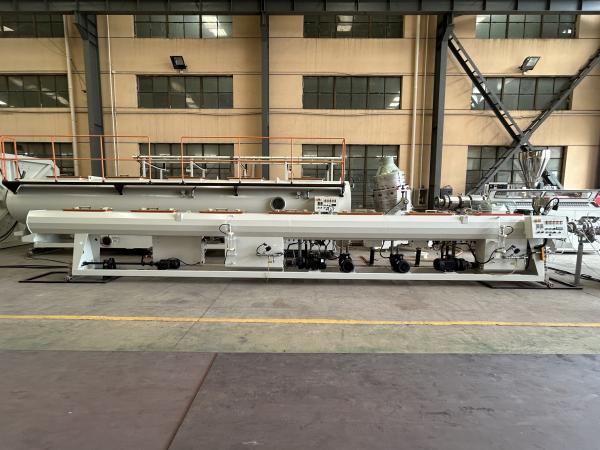Double Screw Plastic PE Extruder Pipe Making Machine