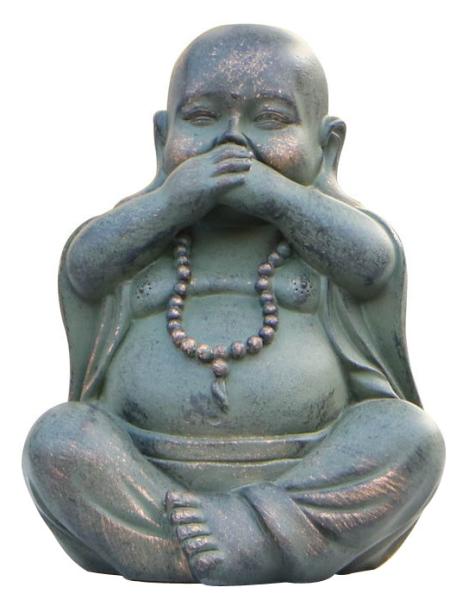 Fiber And Resin Lucky Laughing Indoor Buddha   for Indoor Outdoor Winter Decorations