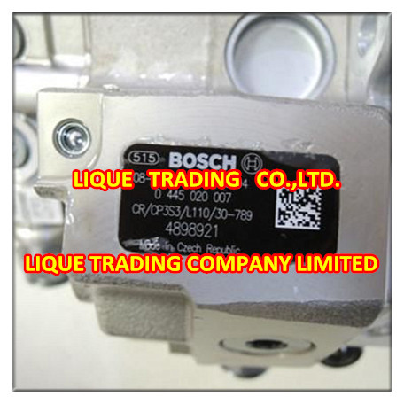 Genuine and New  Fuel Pump 0445020007, 0 445 020 007, 0445020175  , 4897040, 4898921,  5801382396