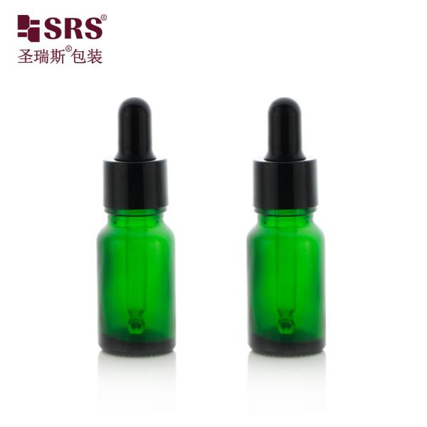 D001-20ml Wholesale UV Proof Blue Colored Cosmetic Glass Essential Oil Dropper Bottle For Personal Care Pharmaceutical Packaging