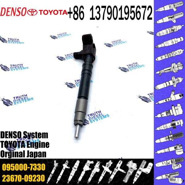 1AD-FTV 095000-7330 инжектор общего рельса 095000 7330 дизельный инжектор с соплами 0950007330 для Toyota RAV4 2.0 D