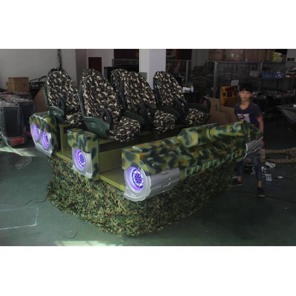 3D Glass VR Tank 6 Seat  9D VR Cinema Systems For Amusement Park