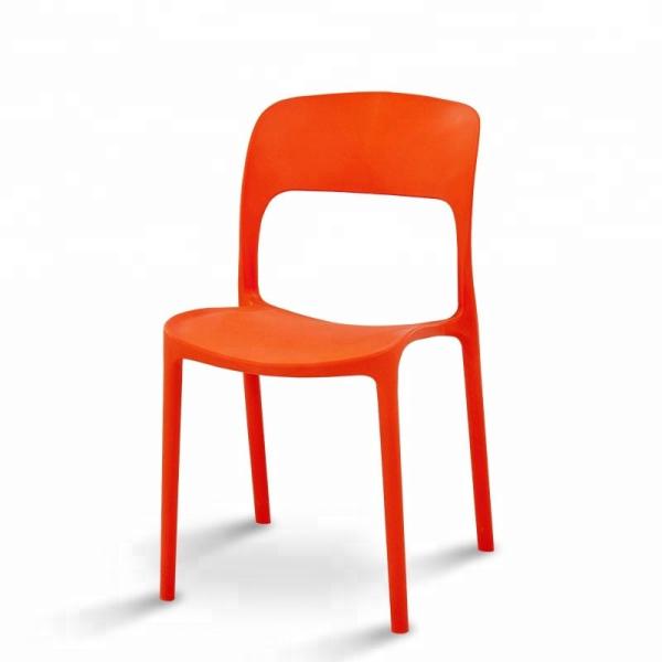 Modern Plastic Dining Chairs Multi Purpose For Home / Office / Cafe