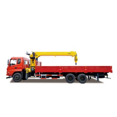 10 Ton Dump Truck With Crane Hydraulic Telescopic Boom Crane With MOOG Cylinder